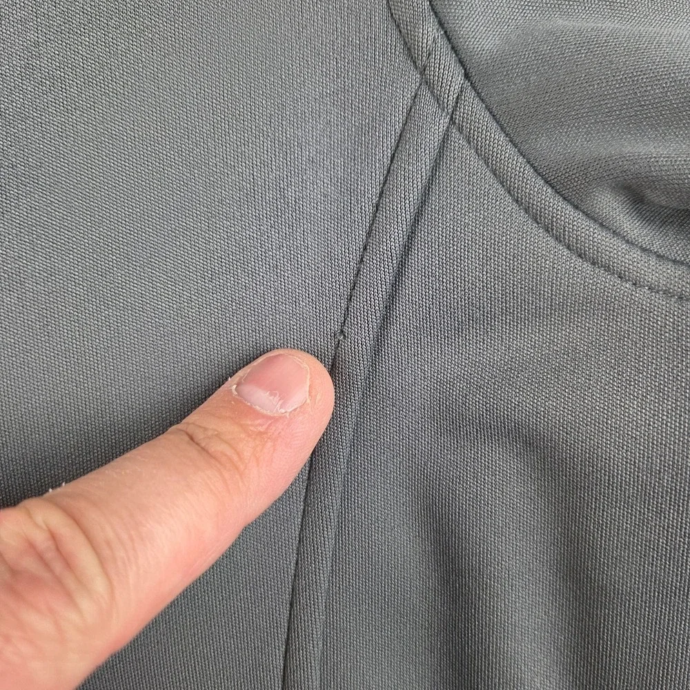 Under Armour Jacket Mens L Gray Full Zip Softshell Coors Light Beer‎ Logo